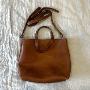Madewell Small Transport Crossbody English Saddle